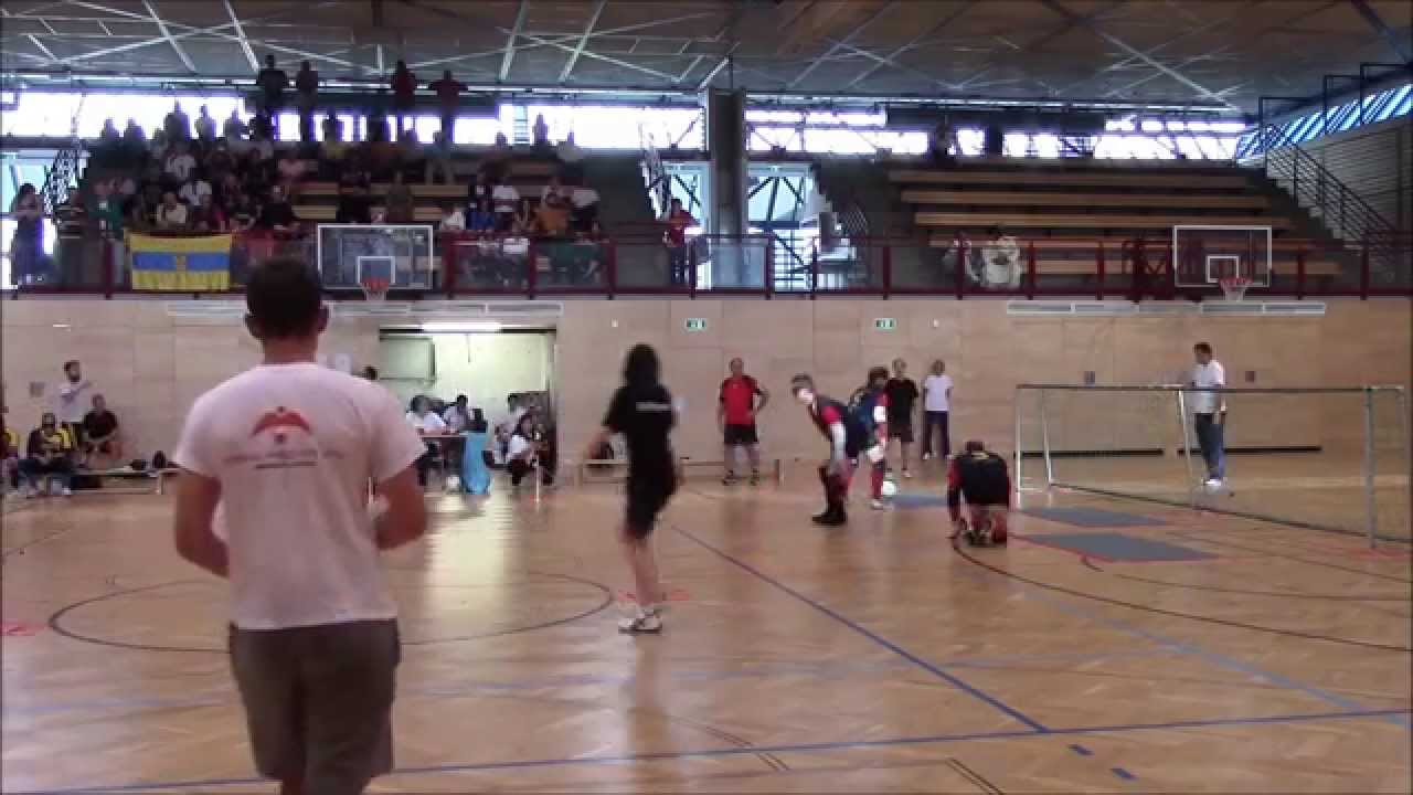 Torball World Cup 2014 men's final - SG Mü-Aö-L (Germany) vs GSDNV Trento ONLUS (Italy)